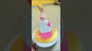 #Doll cake# princess cake#shortsfeed #viralshort # Mini vlog