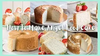 Angel Food Cake Recipe *Without Cake Flour*