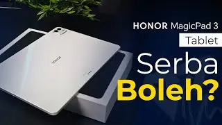 Holiday + Gaming + Kerja? Semua settle dengan HONOR MagicPad 3 😎