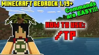 How to use /tp teleport command - Minecraft Bedrock 1.19+