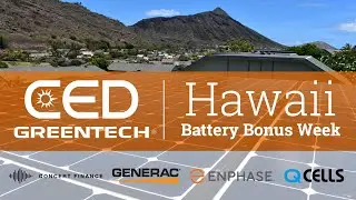 CED Greentech Hawaii: Battery Bonus Deep Dive Intro Session