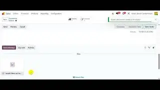 Add documents from chatter Odoo 19