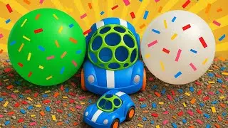 Colourful toy car, kids playtime ,fun