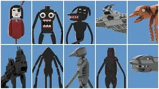 ALL MONSTERS Trevor Henderson with Lego #3
