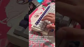 TTC love v2💖 краткий обзор и sound test #ttc #keyboard #switch #soundtest