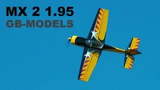 MX Aircraft MX 2 1.95 GB-MODELS | RC aerobatic airplane | 4K | Letovice 2021