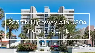 Rare SE Oceanfront Corner unit Indialantic w/ Wraparound Balconies | Amazing Views! MLS 1042353