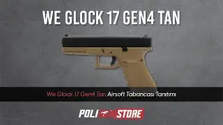 We Glock 17 Gen4 Tan Airsoft Tabancası Tanıtımı | Poligun Store #glock17gen4 #airsoft #weairsoft