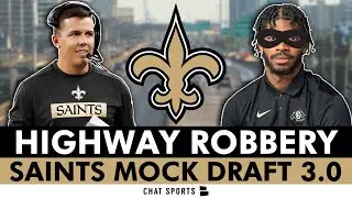 New Orleans Saints Pull Off HIGHWAY ROBBERY In The Latest 2025 NFL Mock Draft
