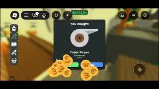 Playing roblox  Void Fishing