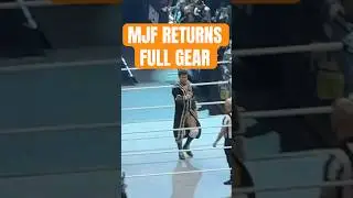 MJF RETURN ENTRANCE - AEW Full Gear 2024