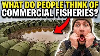 What do people really think of Commercial Fisheries? We went to find out... 🎤🎣  #carp #fishing