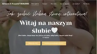 How to make a wedding website?