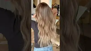 Sandy blonde🐚 #hairtok #mustwatch #shorts #trending #hair #shortvideo #tiktok #youtubeshorts