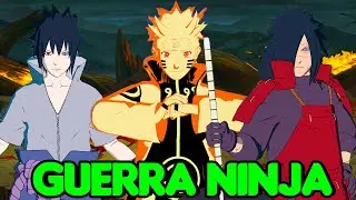 CRIEI A GUERRA NINJA no NARUTO STORM CONNECTIONS