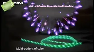 3 in 1 Light Flowing  mobile charging cable@200/-