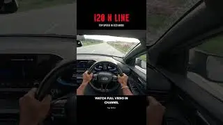 Hyundai i20 n line top speed #thepedalcommandertamil #hyundaicars #i20 #automobile #pov #tamil #fyp