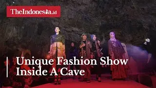 Unique Fashion Show Inside A Cave