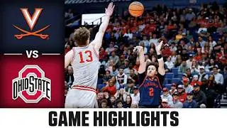 Ohio State vs. Virginia Game Highlights | 2025-26 ACC Men's Basketball