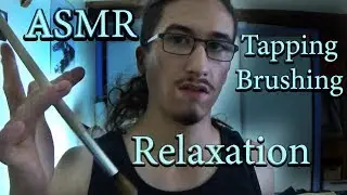 [ASMR Binaural] Session relaxation : tapping & brushing sur bois