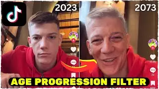 How to Get Age Progression Filter on TikTok I Aging Filter TikTok Trend