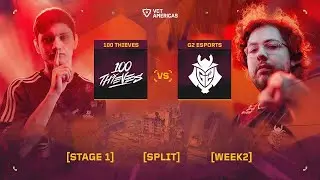100 Thieves vs G2 Esports | HIGHLIGHTS | Champions Tour 2024: Americas Stage 1