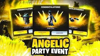 NEW ANGELIC PARTY EVENT .......... ✨⚡ #FREEFIREMAX #ANGELICPARTYEVENT