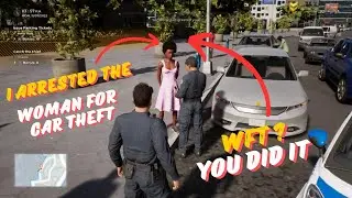 Police Simulator Gameplay #1 | Arrested Women for Car Theft #policesimulator  #gameplay  #cartheft