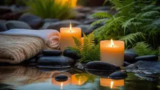 Piano and Water Sounds for Mind Soothing and Spa Relaxation, Sleep Well Every Night Meditation 4