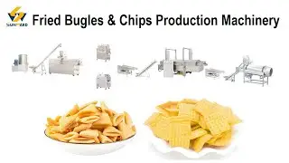 Make Bugles and Rice Crusts with ONE Extruder #buglesextruder #ricecrustsextruder #cuttingmachine