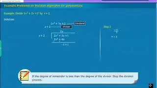 Introduction to Division Algorithm for Polynomials, Class 10 Maths