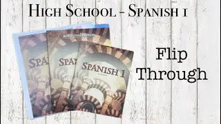 BJU PRESS SPANISH 1 FLIP THROUGH||HIGH SCHOOL FOREIGN LANGUAGE||HOMESCHOOL+DISTANCE LEARNING