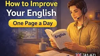 How to Improve Your English by Reading One Page a Day #englishgrammar #englishlearning