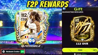 2x Free 112 OVR Players ☠️| FC Mobile 2nd Anniversary Update 🎉 | Free New Rewards & Surprises!