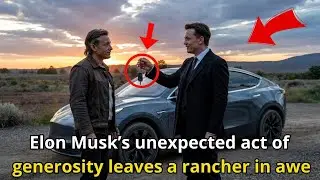 Tesla Model Y for a Lonely Rancher: Elon Musk's Generosity Shocks the World!
