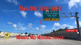Let's Take A Drive 190 | Minimal Traffic To NFM | North Fort Myers, Florida