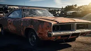ASMR Full Rebuild | 1970 Dodge Charger R/T From Junkyard to Showroom