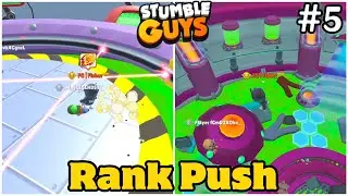Stumble Guys Rank Push| Stumble Guys Rank Push Tips And Tricks| S8 Day 05| Fisher Gaming