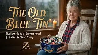 No cookies in the blue tin? Just buttons & memories. Let God mend your heart tonight. 🧵💙