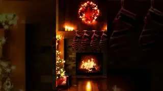Cozy Christmas Meditation | Quiet Snow Ambience for Inner Peace #shorts