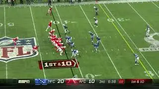 Another great catch by TY Hilton. Pro bowl 2018 AFC vs NFC