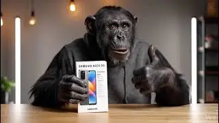Monkey Unboxing Samsung Galaxy A55 5G 🐒📱 | ₹23,999 Deal
