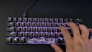 HyperX Alloy Origins 60-Percent Keyboard Cherry Switches | Typing Test
