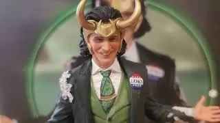 GRAND ADVENTURES UNBOXING: Iron Studios 1/10 scale What If? President Loki