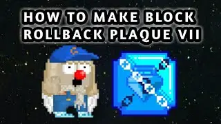 How To Make Block Rollback Plaque 7 - Apology Week ! Growtopia
