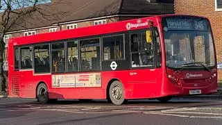 ADL Enviro200 Stagecoach London 37579 YX65RMU Route 346 Harold Hill, Dagnam Park Square