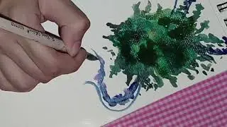 fantasy series ✨how to draw a mystical flower bush🔮#artsworld#sketchings#crafts#drawing#art#painting
