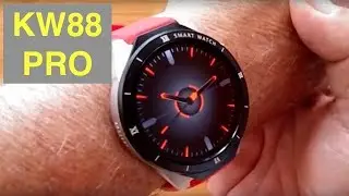 Умные часы KingWear KW88 Pro SLEEK 3G Android 7 1 ГБ/16 ГБ: распаковка и первый взгляд