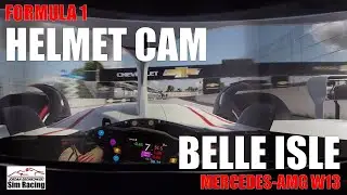 Helmet Cam - Mercedes-AMG W13 F1 at Belle Isle