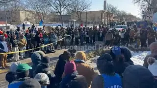 Hundreds gather at memorial for Alex Pretti, the man killed by Border Patrol officer in Minneapolis
